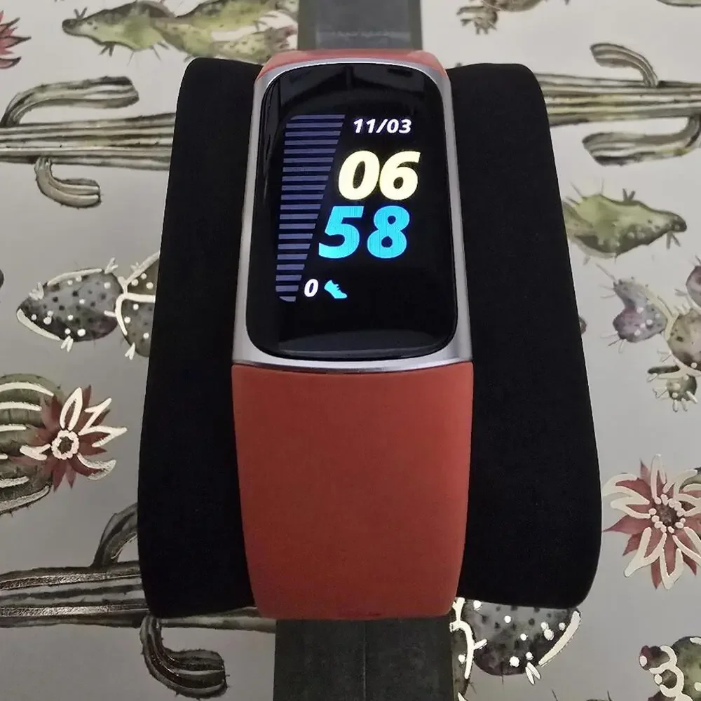 Fitbit Red Smartwatch
